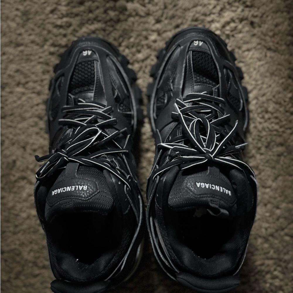 Balenciaga Men's Black Athletic Shoes
